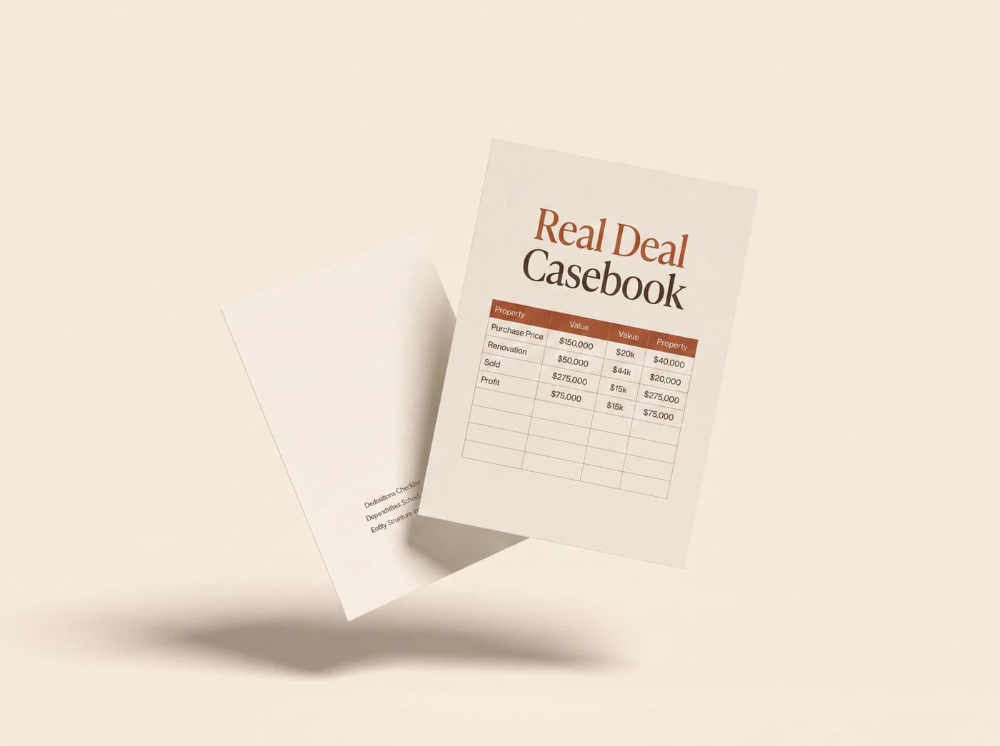 Real Deal Casebook